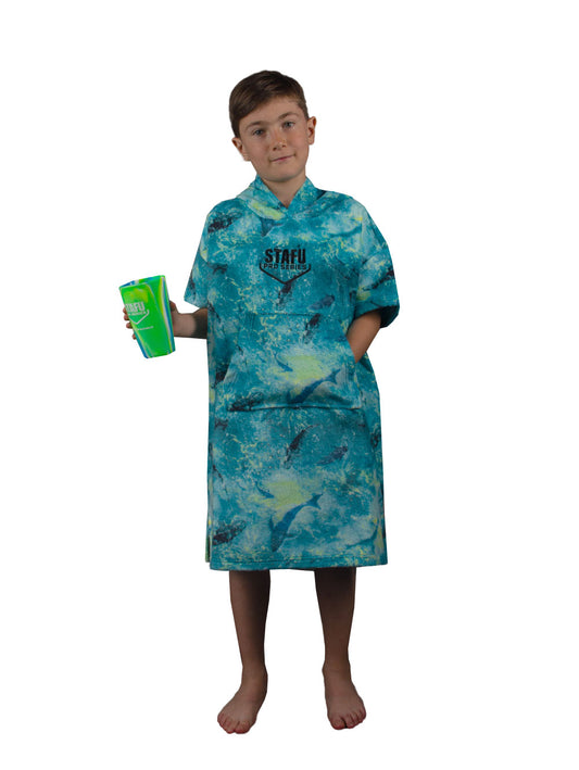 Atlas Jr. Panço Havlu - Shark Green Lime