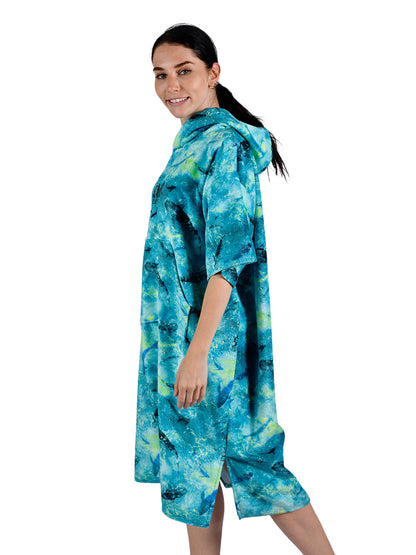 Atlas Panço Havlu - Shark Blue Lime