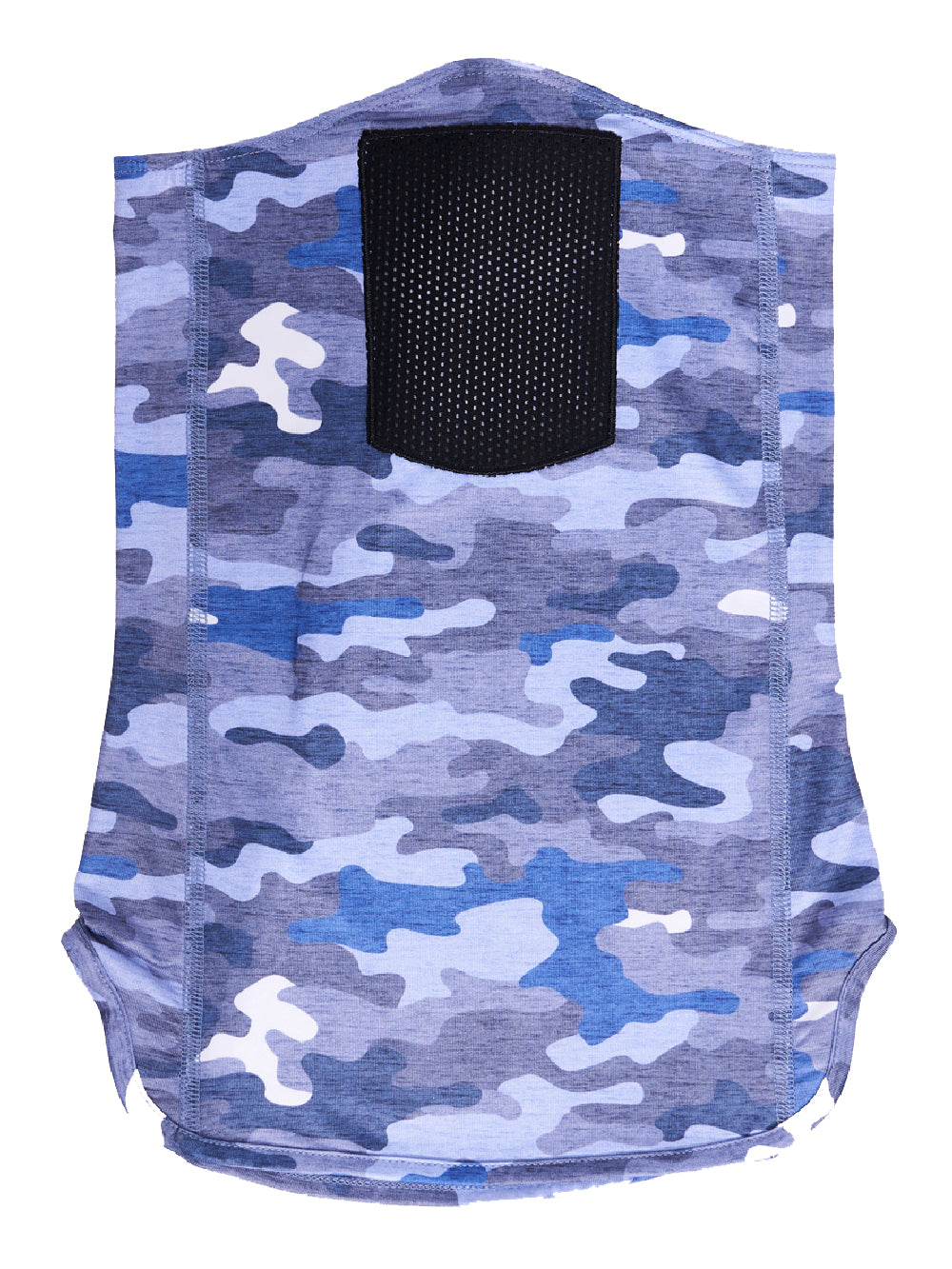 Bogeyman Unisex Fisherman Sailor Camo Patterned Blue Neck Gaiter