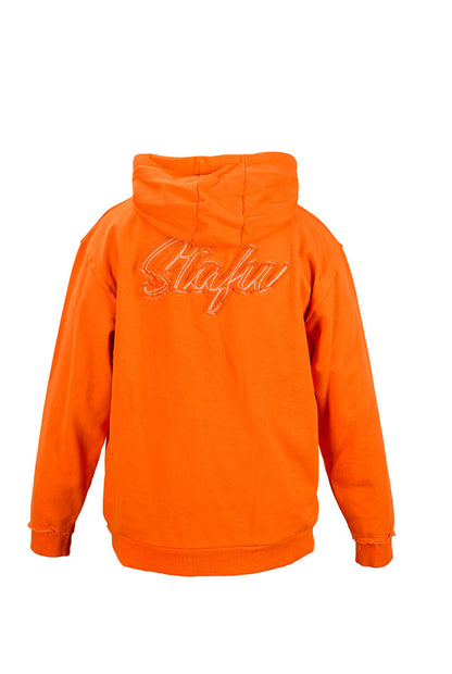 Old Bastard Crew Neck Long Sleeve Acid Wash Sweatshirt - Tarpoon - Gray 