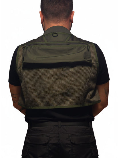 Creek Teknik Av & Balıkçı Yeleği - Haki