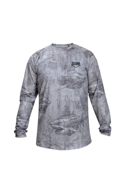 Cyclone V2 Long Sleeve UV Protection T-Shirt – Khaki