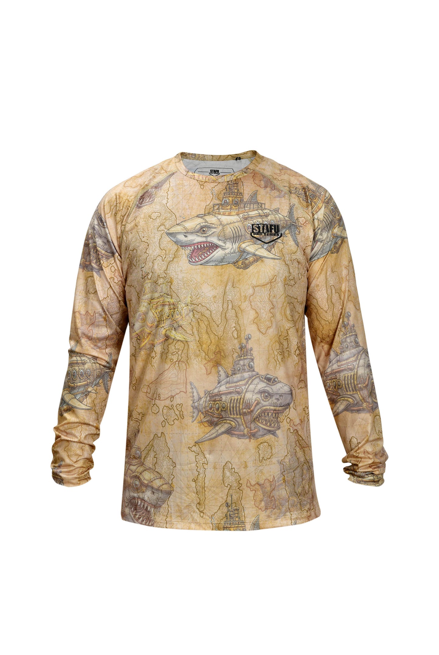 Cyclone V2 Long Sleeve UV Protection T-Shirt – Khaki