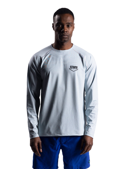 Cyclone UV Korumalı T-Shirt - Açık Gri - Stafu Pro Series