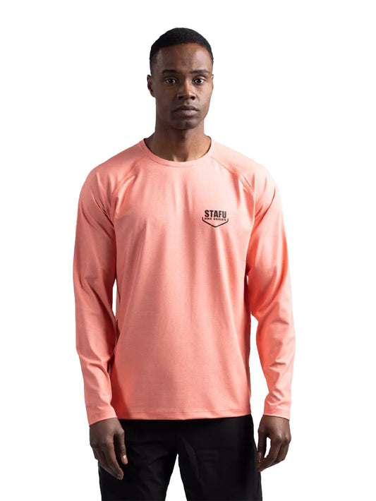 Cyclone UV Korumalı T-Shirt - Somon - Stafu Pro Series