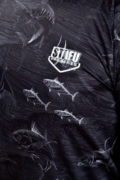 Cyclone V2 Uzun Kollu UV Korumalı T-Shirt –  Frenzy Black