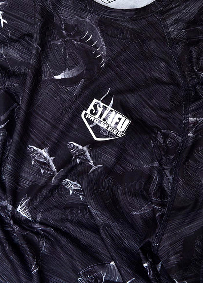 Cyclone V2 Uzun Kollu UV Korumalı T-Shirt –  Frenzy Black