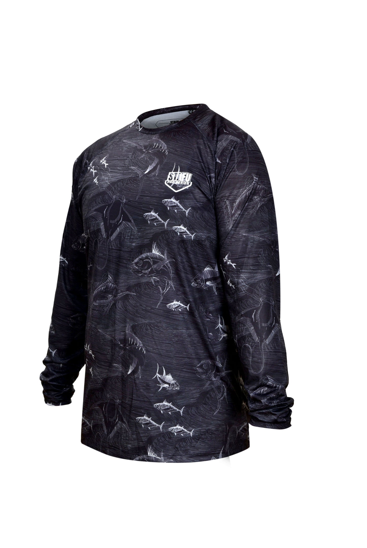 Cyclone V2 Uzun Kollu UV Korumalı T-Shirt –  Frenzy Black