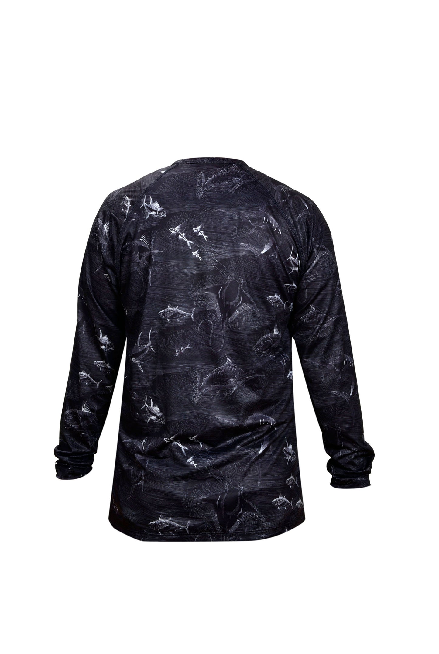 Cyclone V2 Uzun Kollu UV Korumalı T-Shirt –  Frenzy Black
