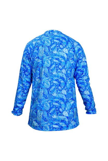 Cyclone V2 Uzun Kollu UV Korumalı T-Shirt –  The Kiss Blue