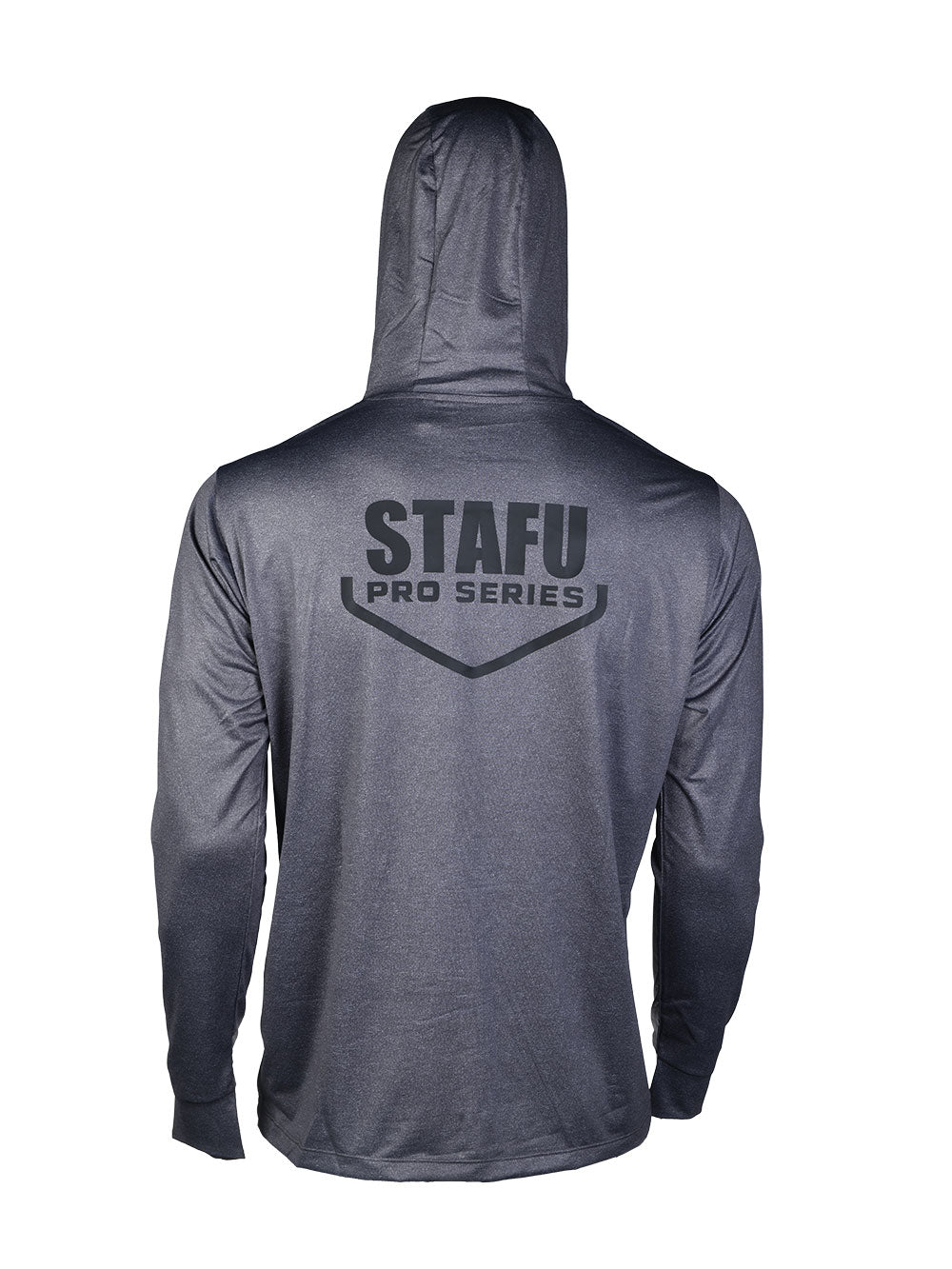 Stratos Kapüşonlu ve Maskeli UPF 40+ Performans T-Shirt - Antrasit