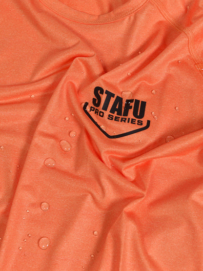 Cyclone V2 Uzun Kollu UV Korumalı T-Shirt – Turuncu