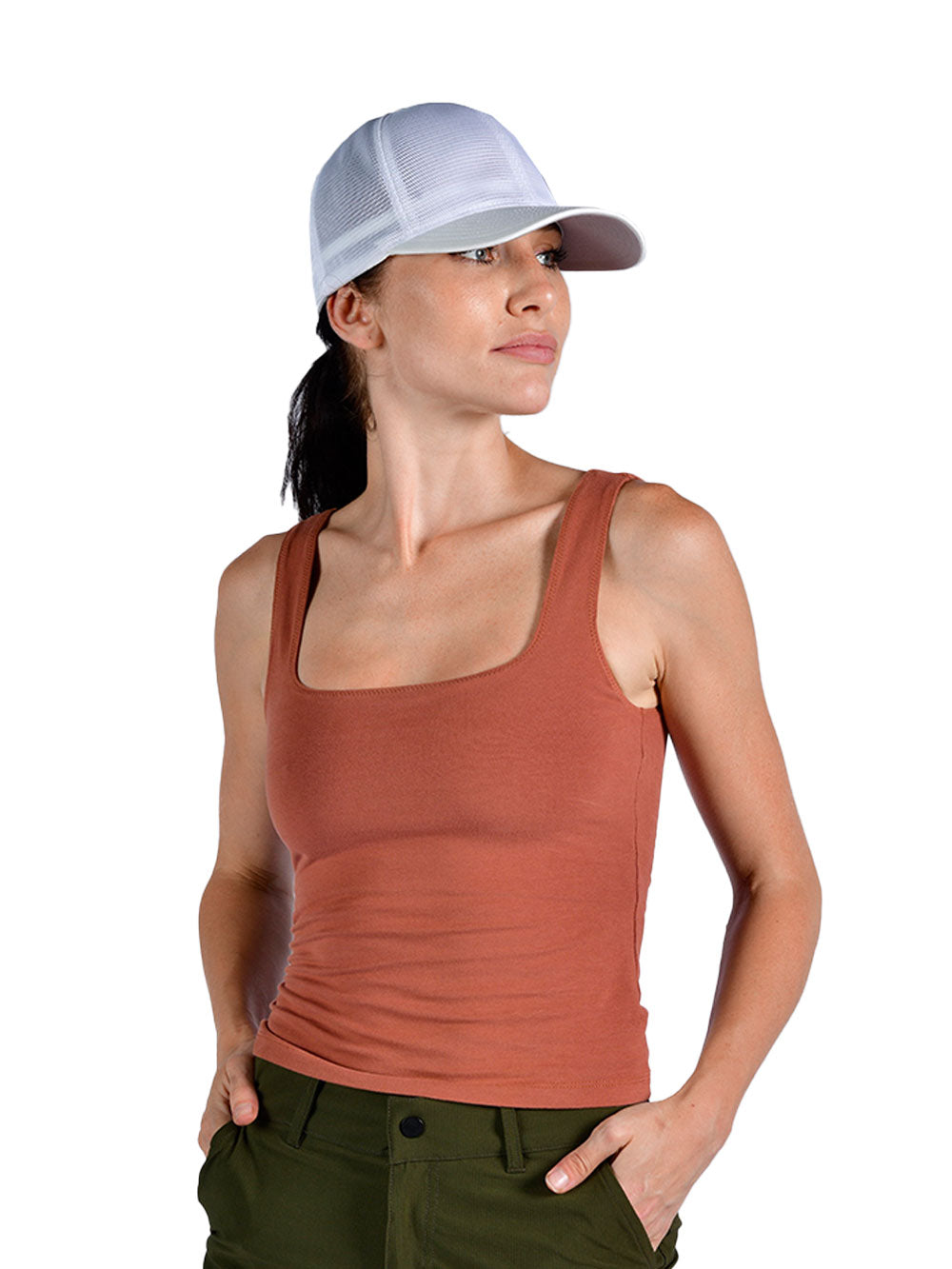 Essence Kadın Atlet - Kiremit