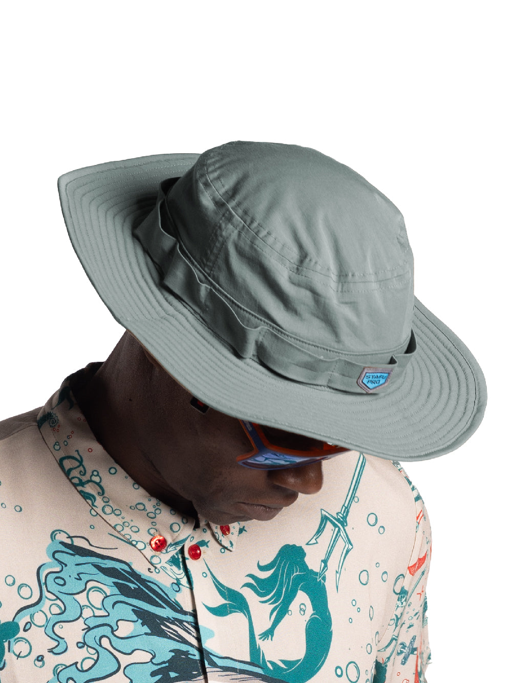 F. Guerilla Safari Şapkası - Storm Gri - Stafu Pro Series