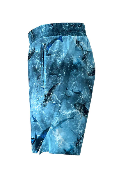 Salty Dog V2 Hızlı Kuruyan Mayo Şort - Shark Mavi - Stafu Pro Series