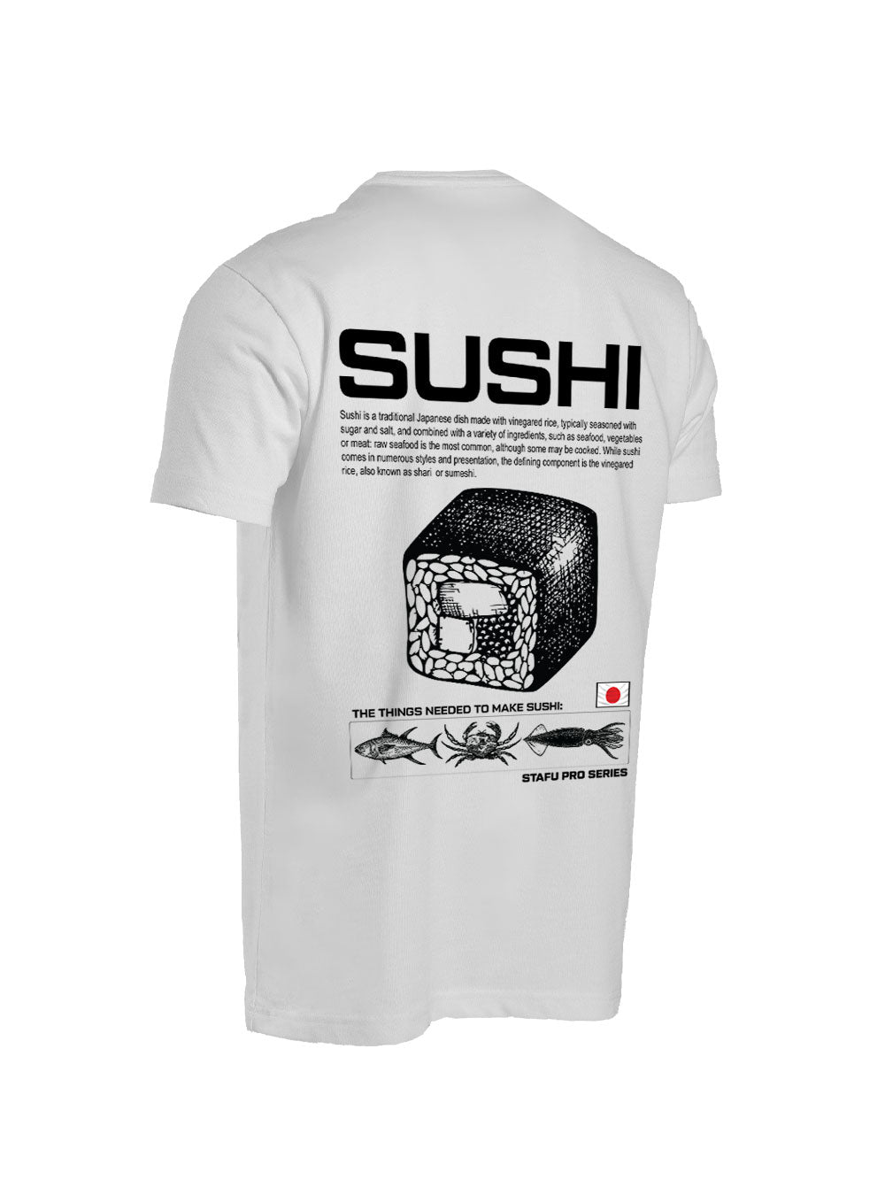 Graphite T-Shirt - Sushi 1 - Stafu Pro Series