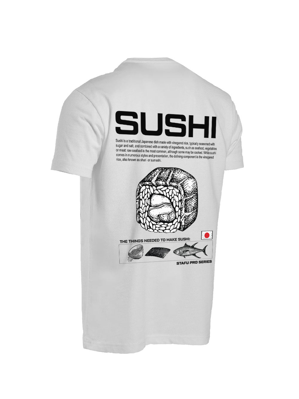 Graphite T-Shirt - Sushi 2 - Stafu Pro Series