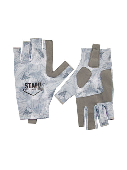 Gryph UV Korumalı Parmaksız Eldiven - Manta Gri - Stafu Pro Series