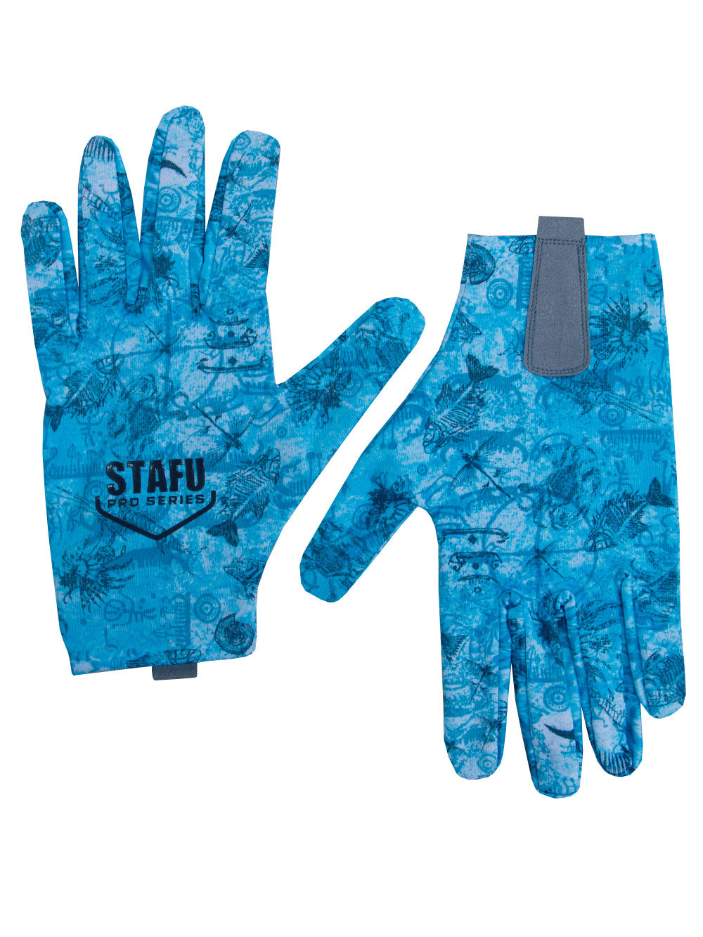 Gryph UV Korumalı Eldiven - Paleo Mavi - Stafu Pro Series