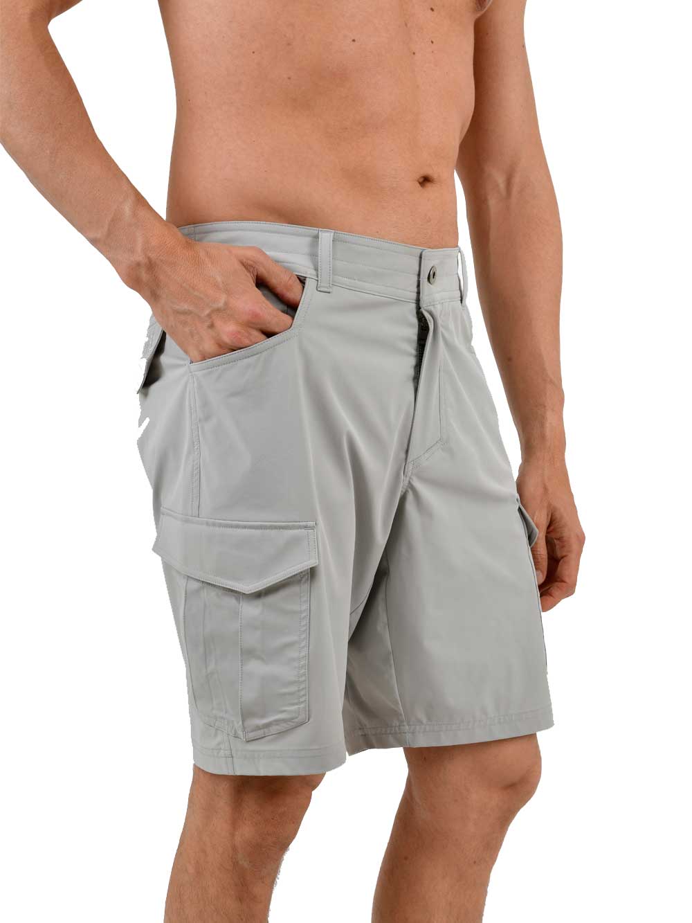 Guide Off-Shore Şort - Açık Gri - Stafu Pro Series