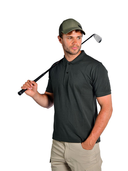 Harbor Polo T-Shirt - Haki