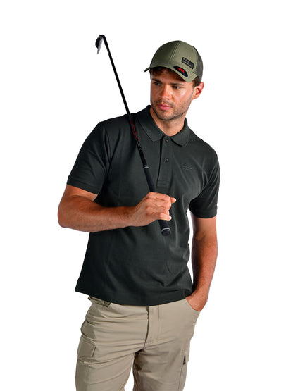 Harbor Polo T-Shirt - Haki