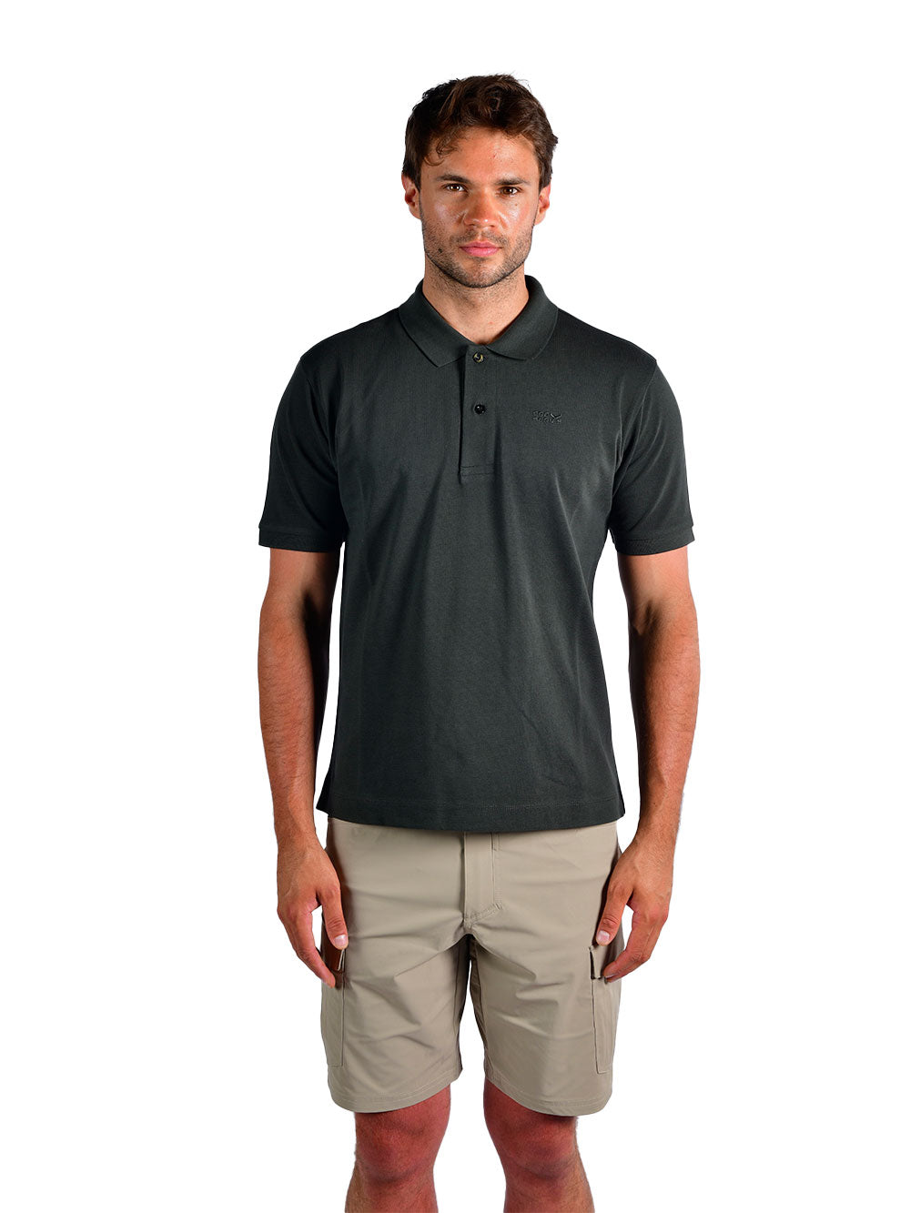 Harbor Polo T-Shirt - Haki