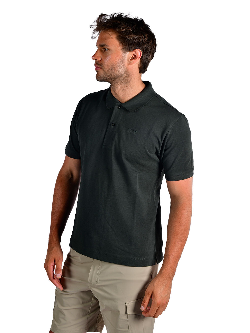 Harbor Polo T-Shirt - Haki