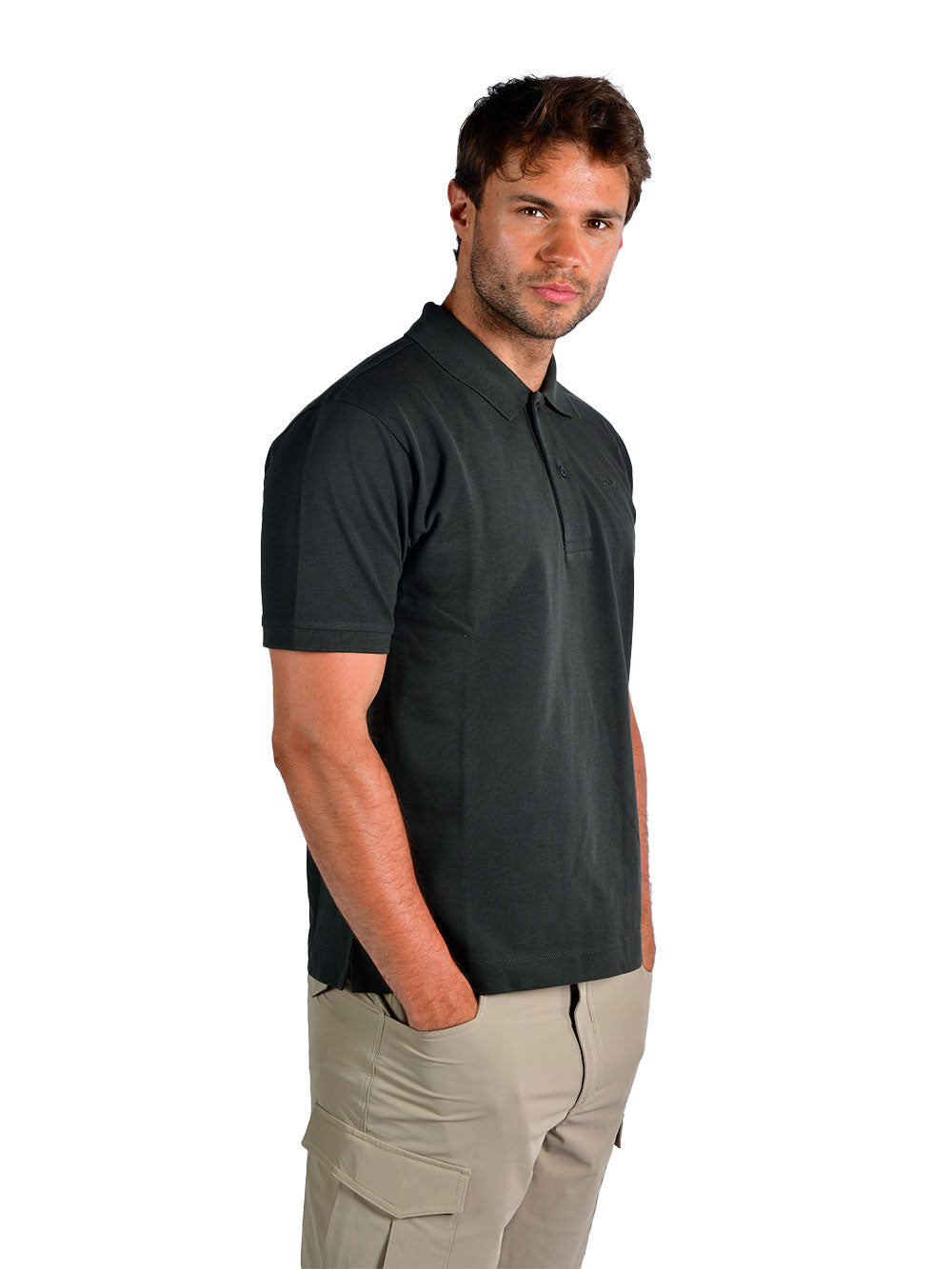 Harbor Polo T-Shirt - Haki