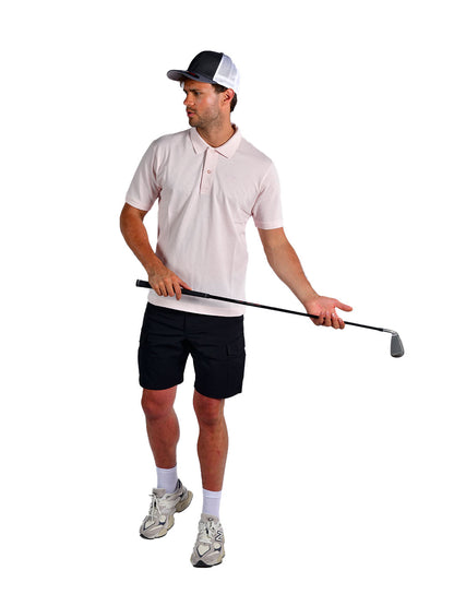 Harbor Polo T-Shirt - Pembe