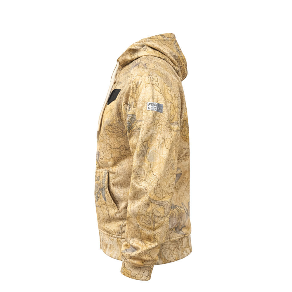 Jedi Zippered Hooded Sweatshirt - Stamp