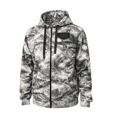 Jedi Zippered Hooded Sweatshirt - Stamp