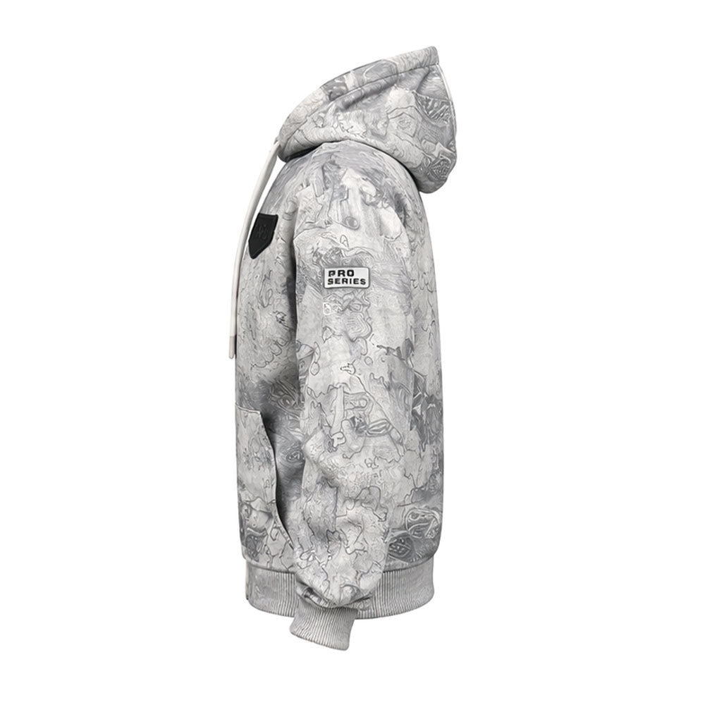Jedi Zippered Hooded Sweatshirt - Stamp