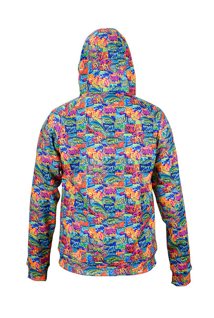 Jedi Zippered Hooded Sweatshirt - Stamp