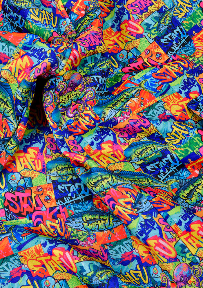 Jedi Zippered Hooded Sweatshirt - Stamp