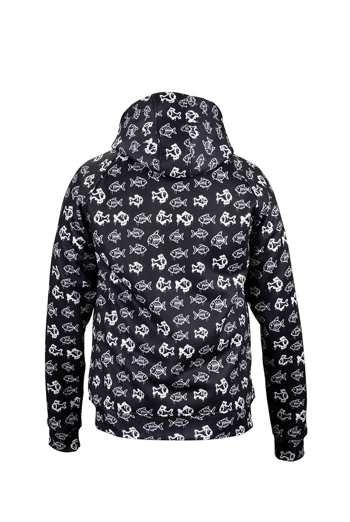 Jedi Zippered Hooded Sweatshirt - Stamp