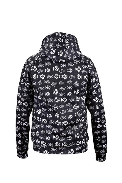 Jedi Zippered Hooded Sweatshirt - Stamp