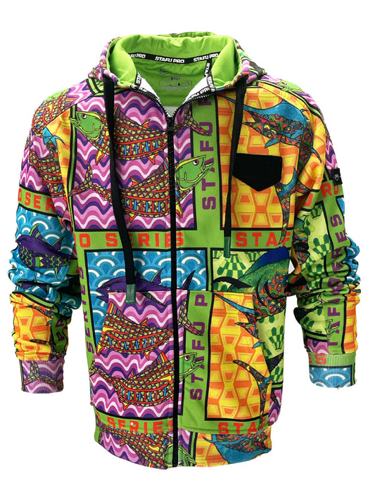 Jedi Fermuarlı Kapüşonlu Sweatshirt -  Fish Eye