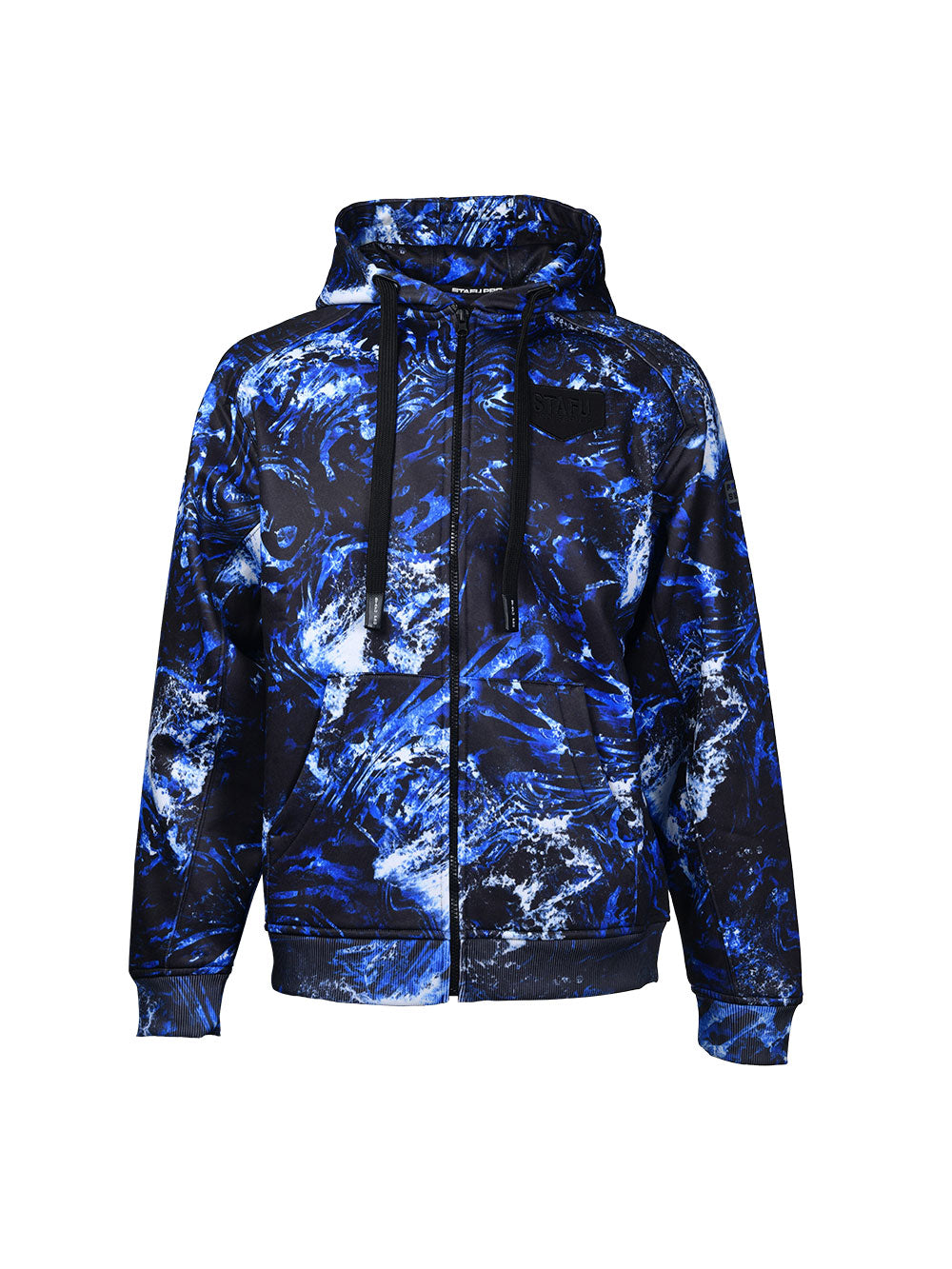 Jedi Fermuarlı Kapüşonlu Sweatshirt -  Dark Storm