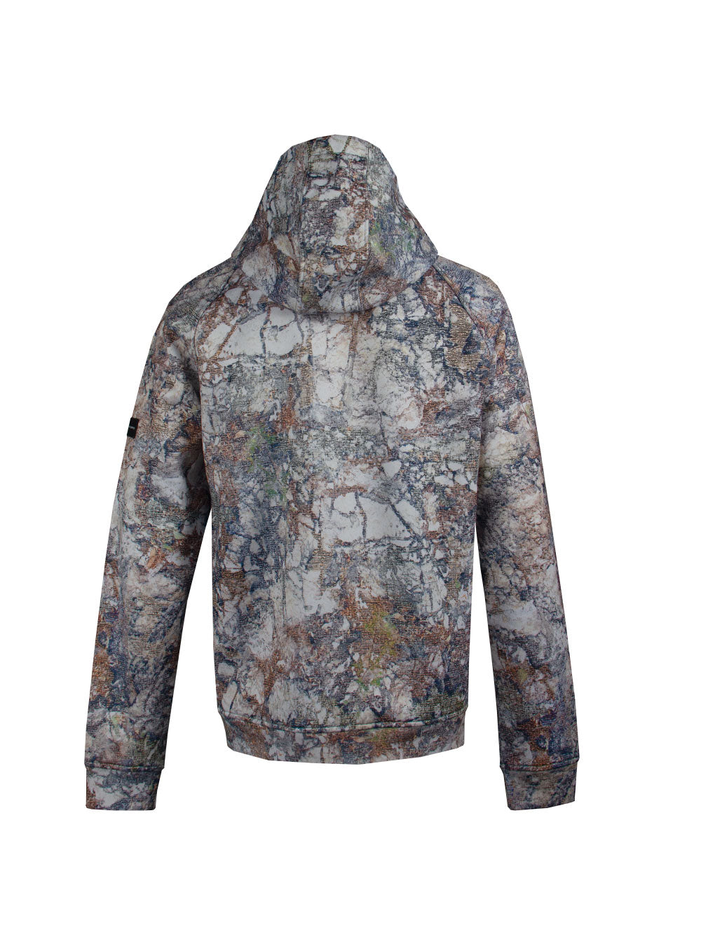 Jedi Fermuarlı Kapüşonlu Sweatshirt - Lime Camo - Stafu Pro Series