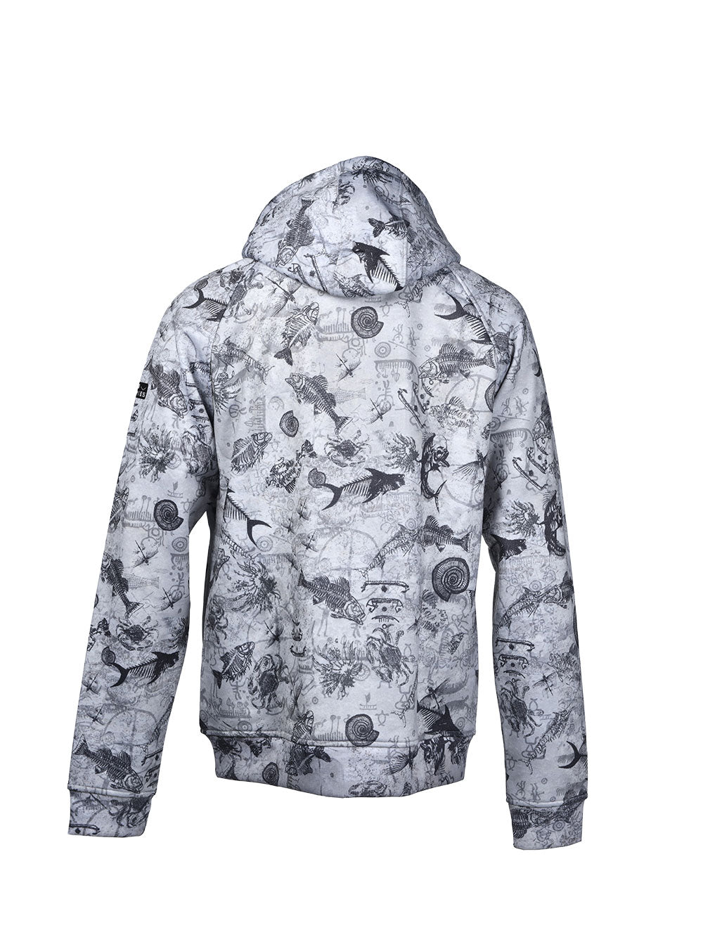 Jedi Fermuarlı Kapüşonlu Sweatshirt - Paleo Grey