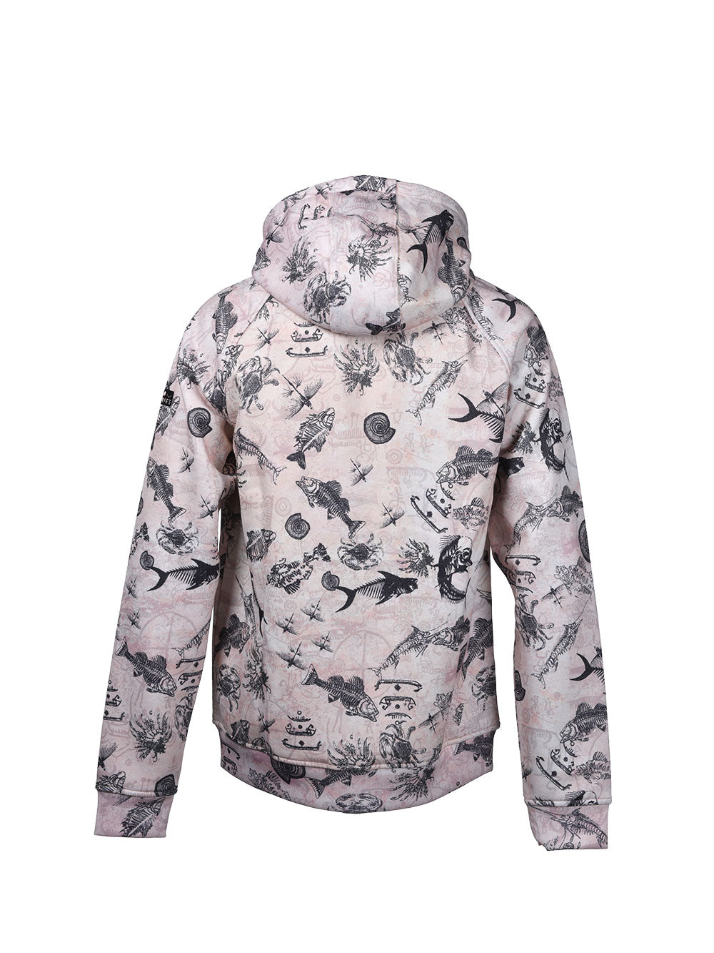 Jedi Fermuarlı Kapüşonlu Sweatshirt - Paleo Salmon