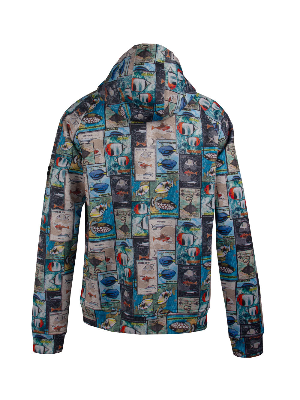 Jedi Fermuarlı Kapüşonlu Sweatshirt - Stamp - Stafu Pro Series