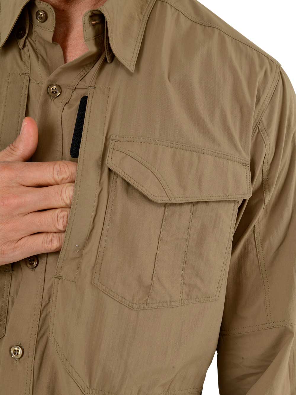 Kavron Cordura Teknik Gömlek - Bej - Stafu Pro Series