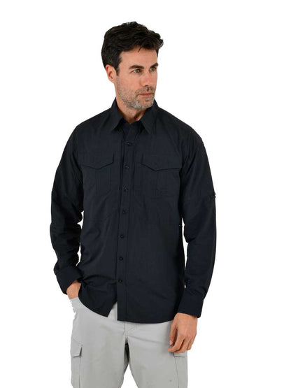 Kavron Cordura Teknik Gömlek - Siyah - Stafu Pro Series