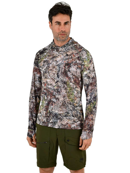 Khagan UV Korumalı Performans T-Shirt - Altai Camo - Stafu Pro Series