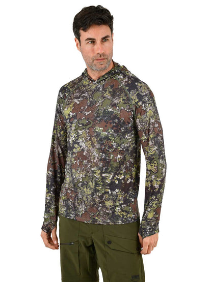 Khagan UV Korumalı Performans T-Shirt - Bushman Camo - Stafu Pro Series