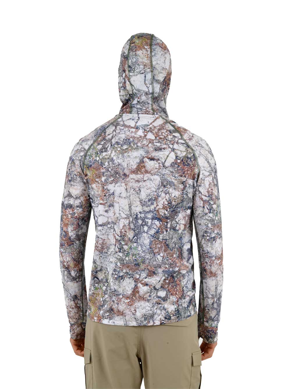 Khagan UV Korumalı Performans T-Shirt - Lime Stone Camo - Stafu Pro Series