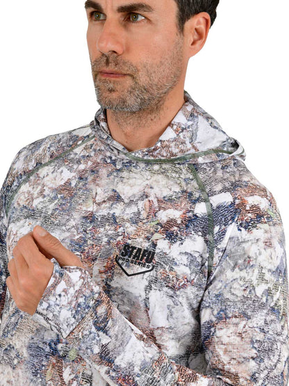 Khagan UV Korumalı Performans T-Shirt - Lime Stone Camo - Stafu Pro Series