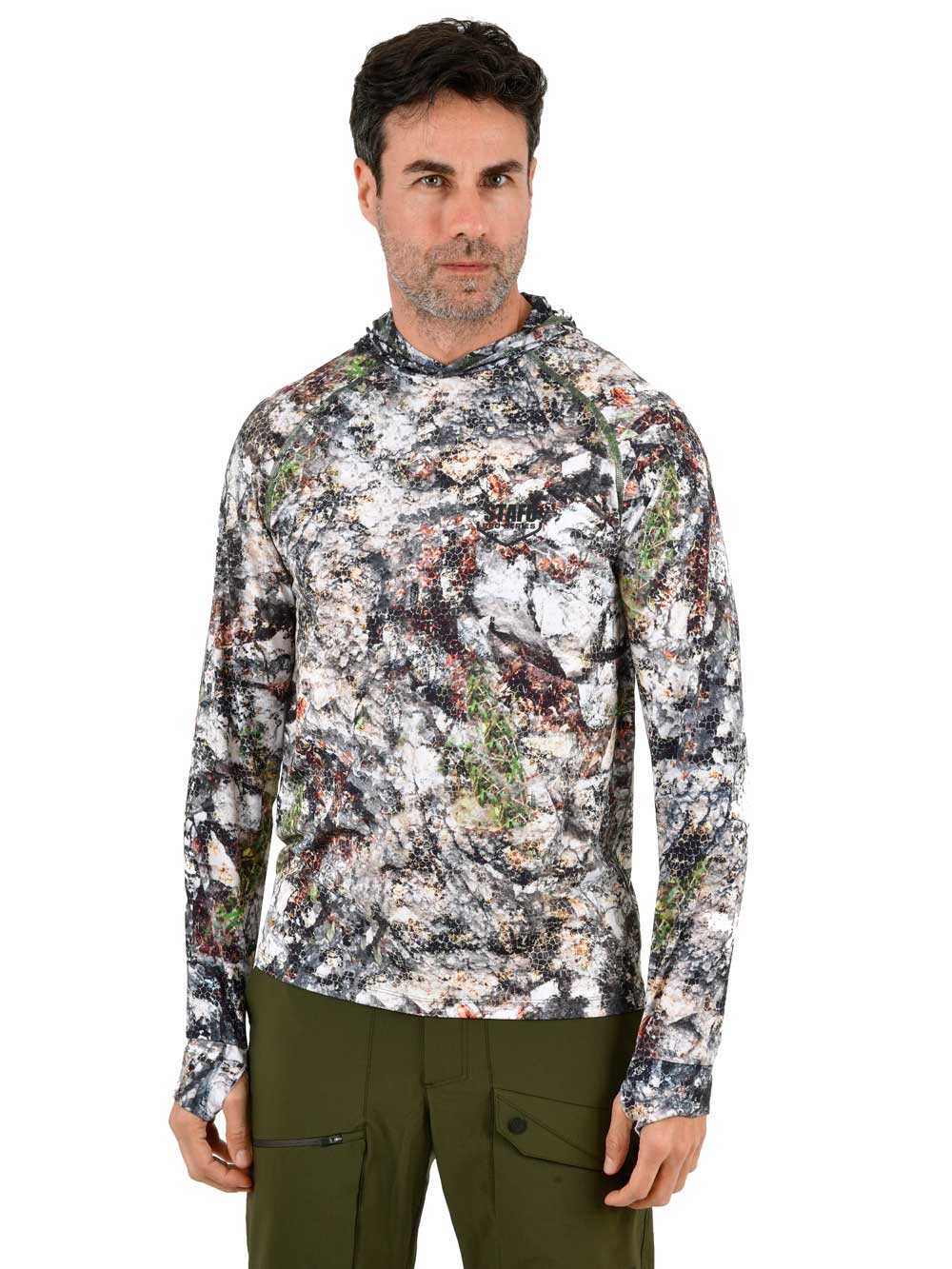 Khagan UV Korumalı Performans T-Shirt - Siberian Camo - Stafu Pro Series